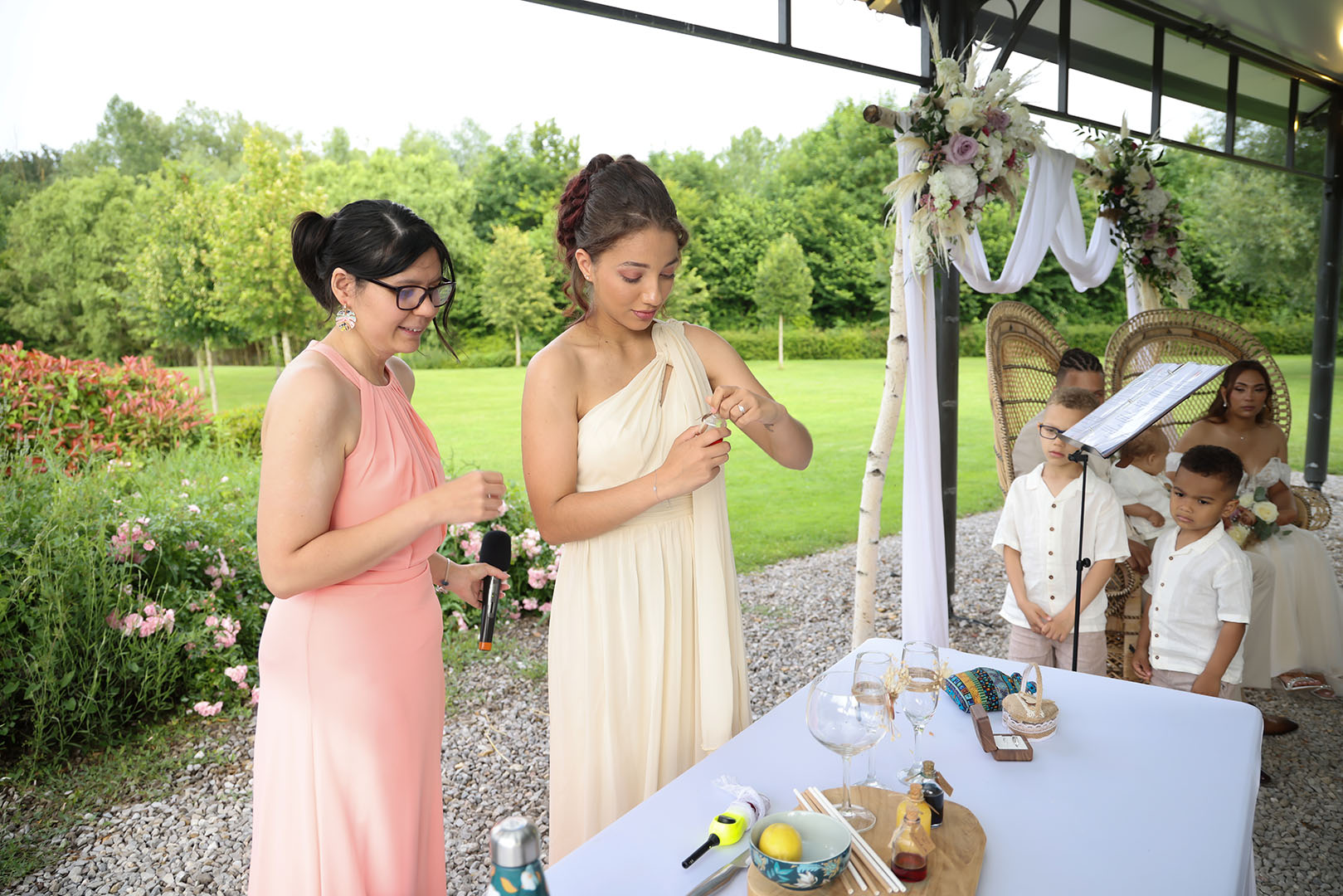 rituel du cocktail en famille ceremonie laique